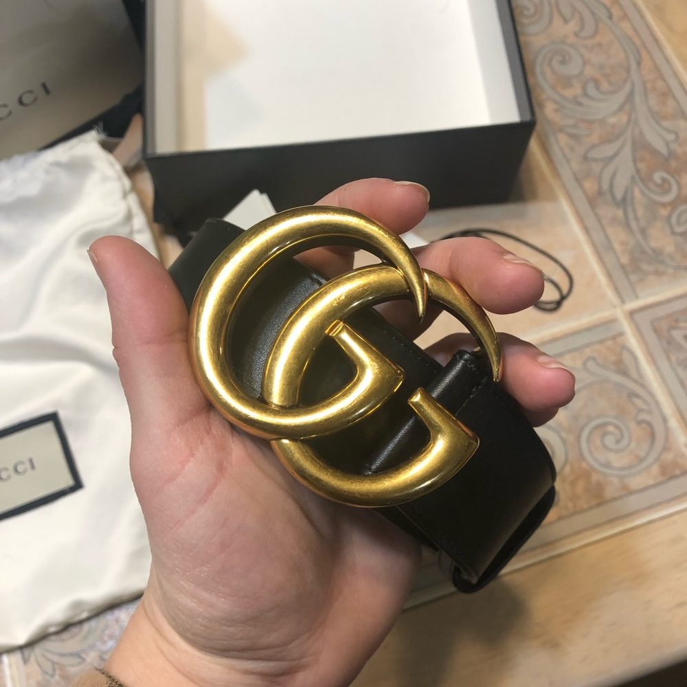 Unisex Gucci GG Marmont Belt